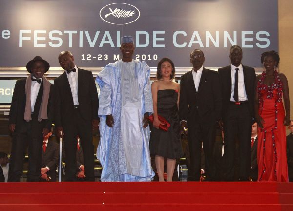 "Un homme qui crie" équipe du film à Cannes, 2010