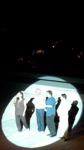 Maja Hoffmann, Robert Pujade, François Hébel, Jean-Noël Jeanjenney, Arles juillet 2010